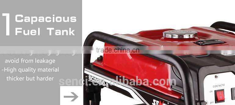 100% Cooper Wire AC Single Phase Portabale Kerosene Power Generator