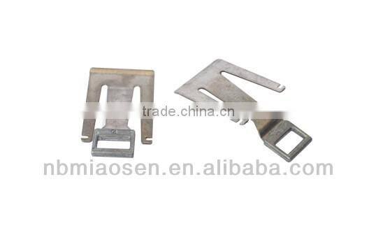 Silica sol casting hinge Painted black