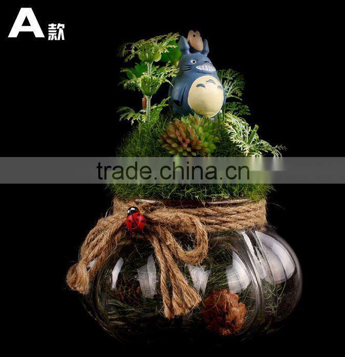 Miniature islamic gift fairy garden supplies wholesale tourist souvenir gift , romantic crystal love gift