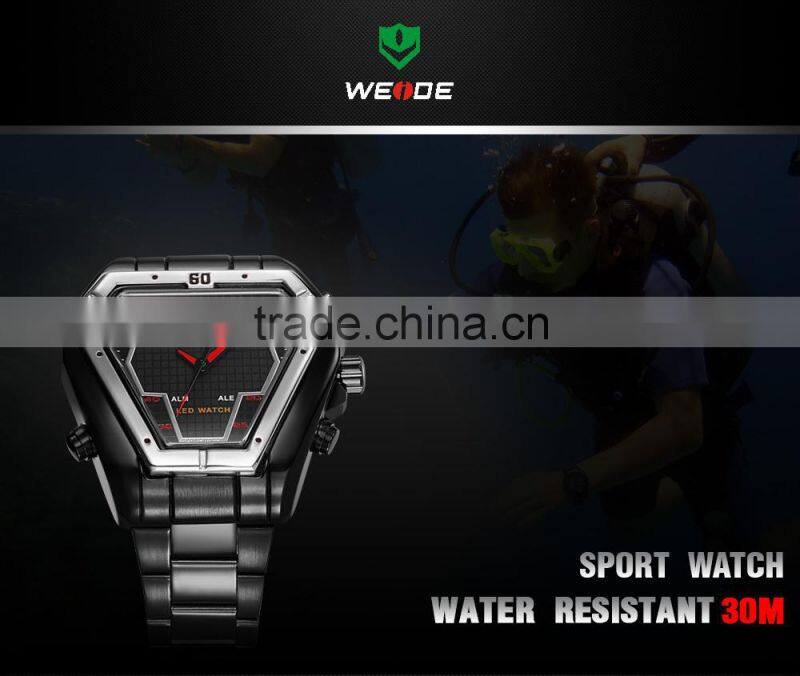 WEIDE WH1102B-2 luxury men digital sport watch cheap silicone watches for men
