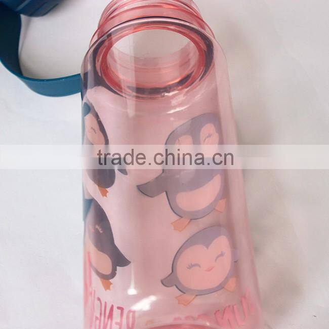 Foodgrade bicycle drinking water bottle,500ml bpa free plastic bottles,Portable BPA free water bottle