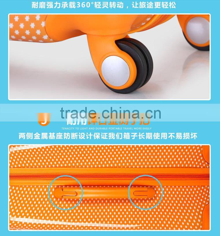 ABS+PC travel luggage with full zipper,connecting the case body luggage trolley bags