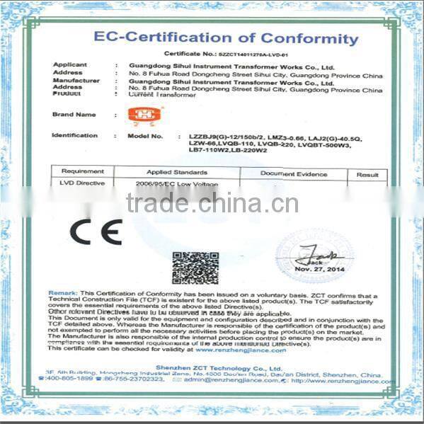 Vacuum Cast Coil Low loss Dry Type Transformer