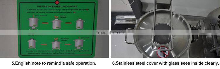 Shinelong Made In China Kitchen Equipment 3L Automatic Food Cutter