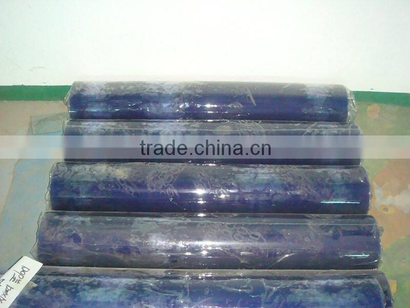 No Rip Green Plaid PVC Core Sheet Rolls