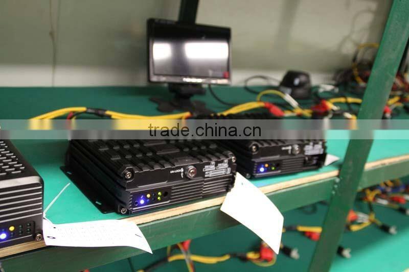 TWO 128GB each SD Car Mobile DVR GPS / 3G / 4G / WIFI 4-Channel for Vehicles