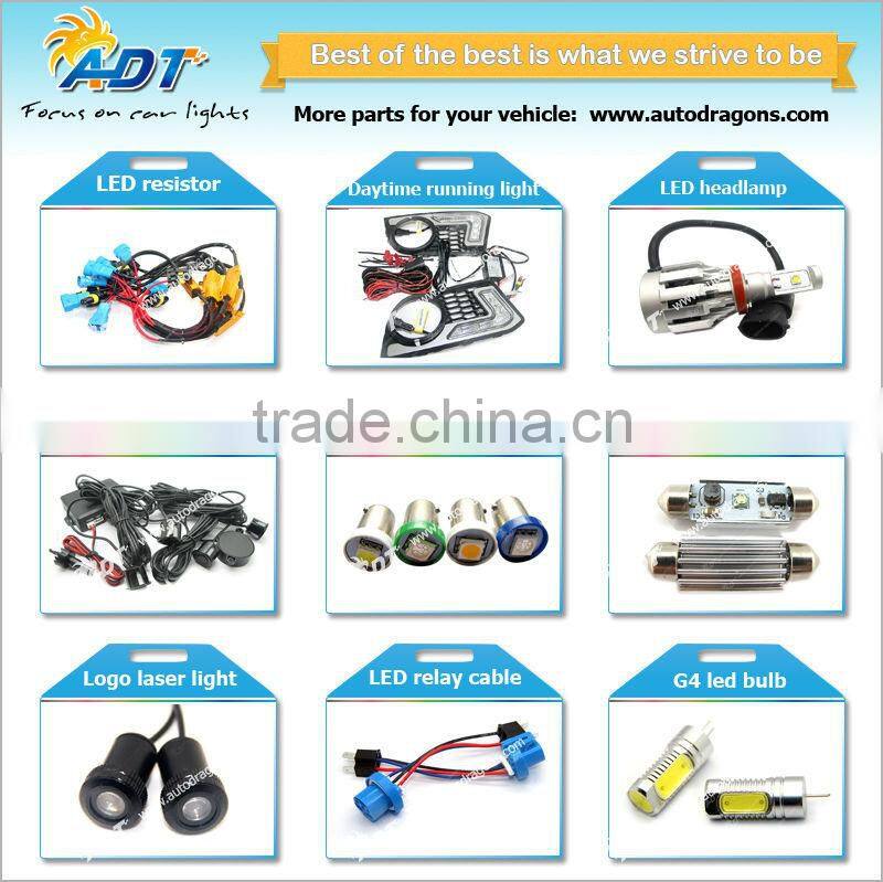 White 6000K HID 48-SMD H8 LED Bulbs For Car Fog Lights Driving Lamps