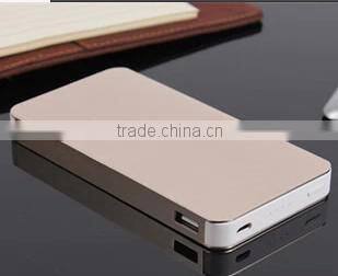 High quality protable rectangle power bank ,colorful power bank with ring 2600mah