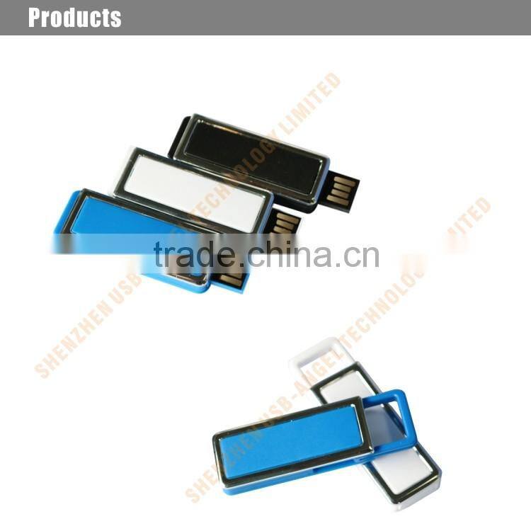 plastic sliding usb pen drive 16gb push and pull usb flash drive 2.0 usb memory disk