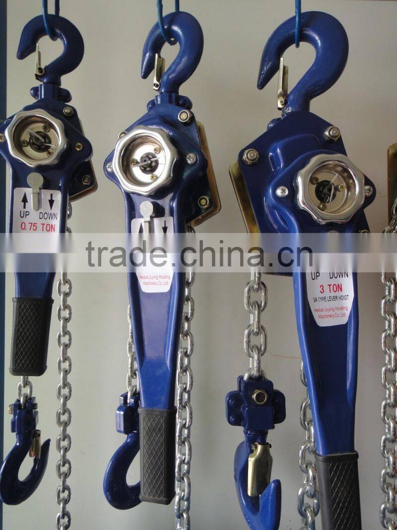 Light duty HSH type lever hand operated hoist