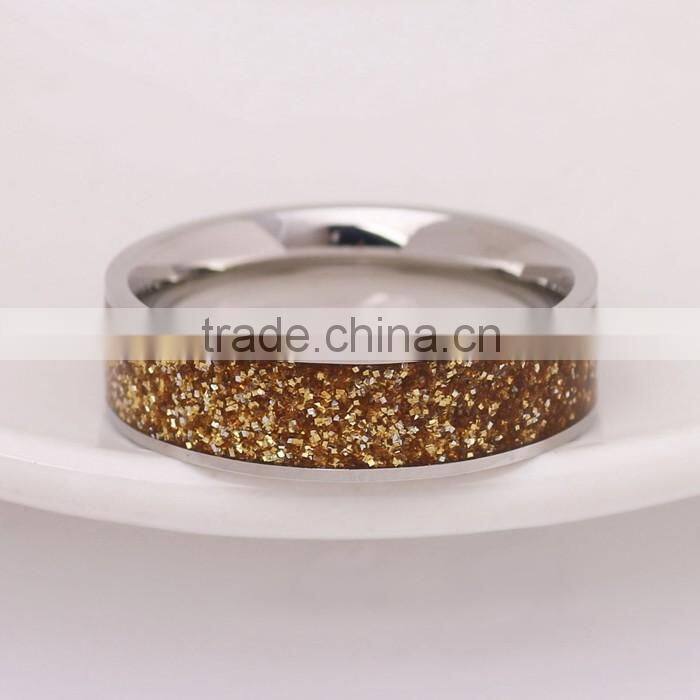 Yacan Jewelry Factory Unique Design Coloful Epoxy Gay Men Ring