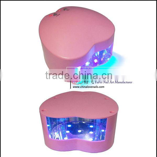 Home Use Wholesale - 9W LED Nail UV Lamp AC110V 230V POWER9W Nail Art Machine Tool Beauty Dryer