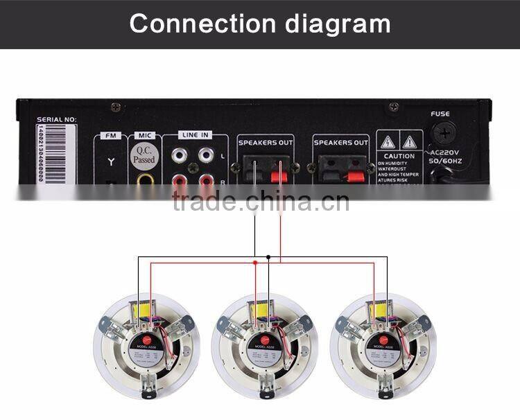 Shenzhen factory USB amp 80w teaching pa mini amplifier for sale