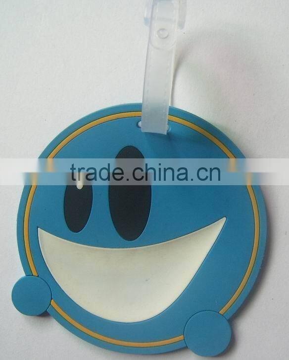 Hot quality durable plastic wholesale logo luggage travel tags
