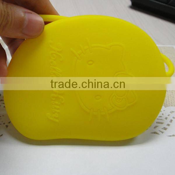 fashion rubber keychain wholesale