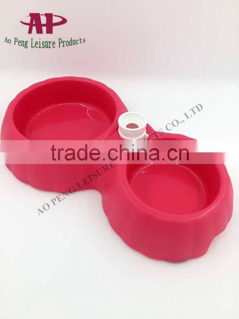 Pet Supplier Double Side Drinking Food Feeder Pet Bowl