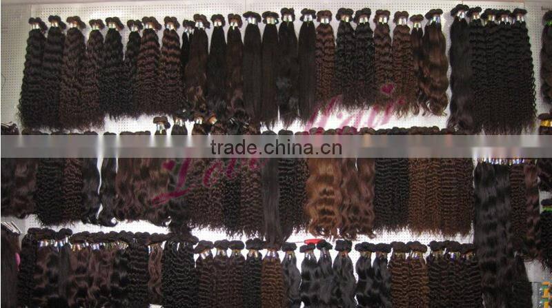 Cheap European hair, double drawn colorful ombre remy tape hair extension