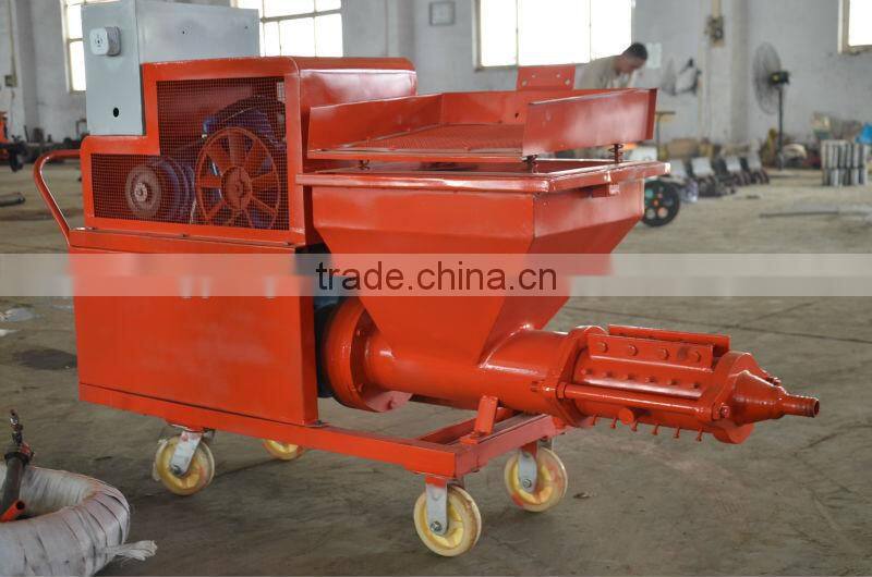 220v/380v cement plaster spraying machine/sand mortar spray pump for wall building