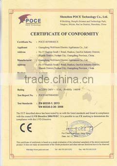 2.5L blue/red/white/black color mechanized square oil free air fryer with good quanlity