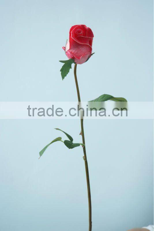 real touch PU flower artificial wedding flower rose