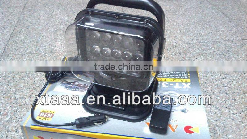 Rainbow Yellow LED Work Light Remote Control With 11 Years Gold Supplier In Alibaba (XT2009C)