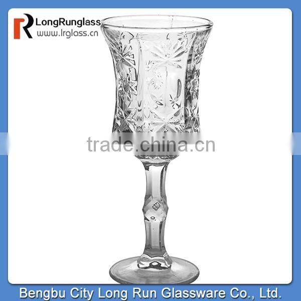 LongRun Personalized Customer OEM Dringking Glass Cup Funny Glass Goblet Wholesale Price