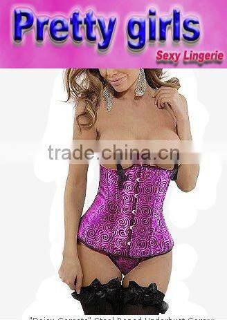 wholesale soft sexy lingerie corset m1841