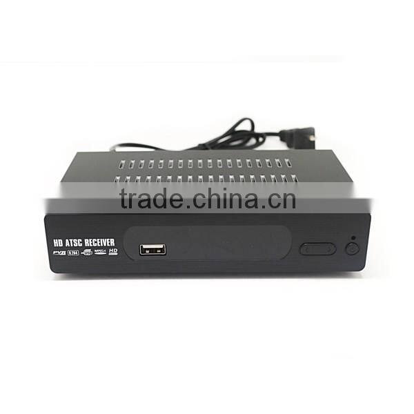 High quality HD dvb-t atsc Standard TV Set Top Box for North America market (mainly for USA, Canada and Mexico)