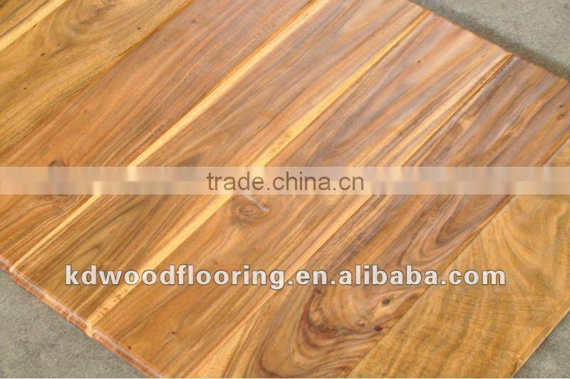 Solid acacia wood flooring