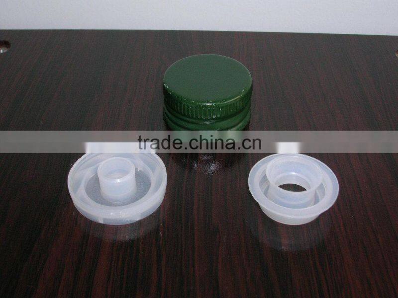 750ml marasca type dark green glass olive oil bottle