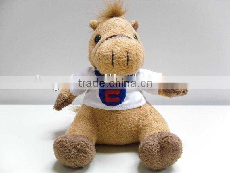6 inch Red T-shirt Horse