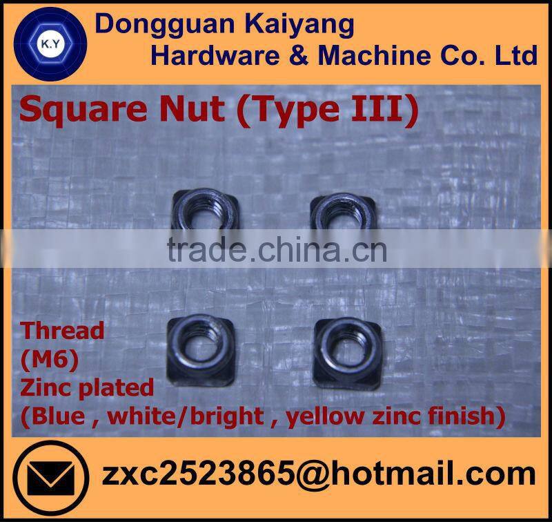 M3, M4, M5, M6, M8 Conical Kep Nut