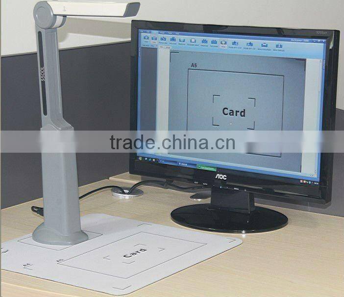 Auto Feeding Scanner 900DPI with OCR and USB2.0 Also Batteries Available