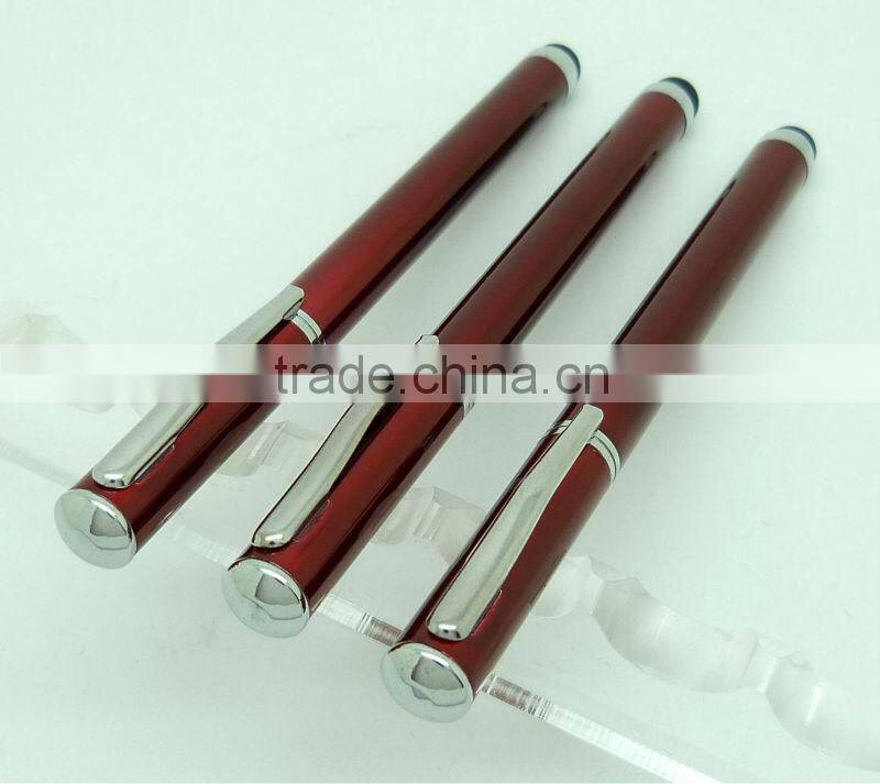 SC002 Elegant metal pen of ball pen ballpoint pen 2in1 Touch Screen Stylus can make your logo for promotion gift 3colors