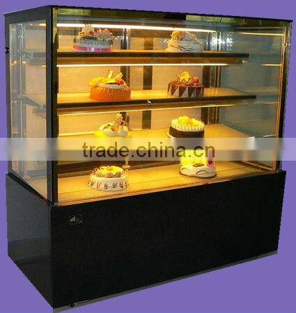 Straing Glass Refrigeration Cake Display Showcase
