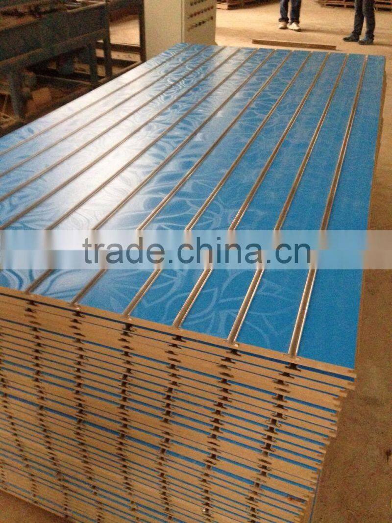 15 MM 3d slatwall use for supermarket