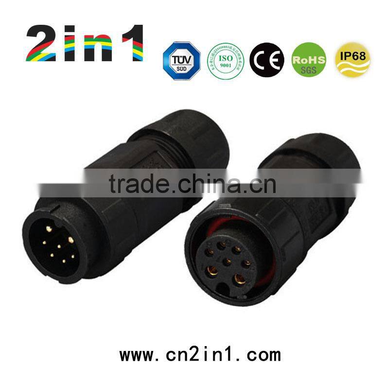 SK19-2+5P IP67 Soldering Electric Cable Wire Waterproof Connector