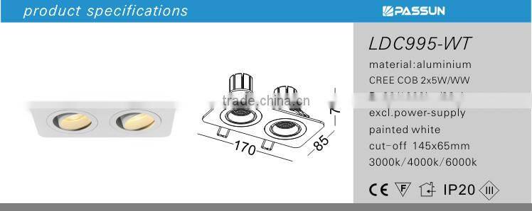 2016 new spot lighting energy saving spotlight led