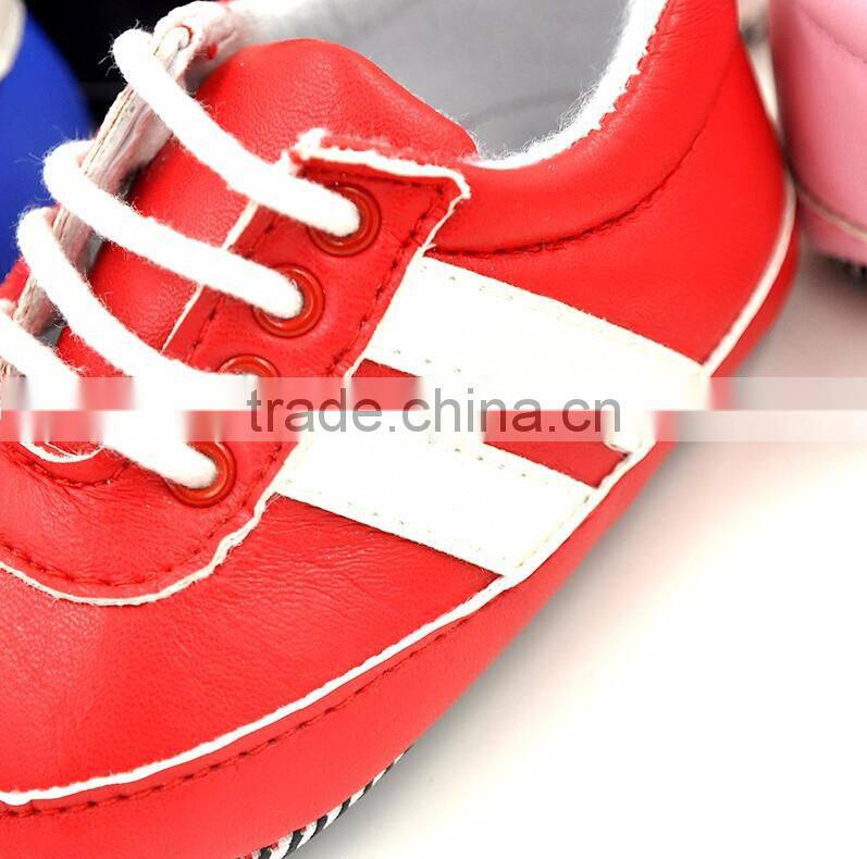 Wholesale Leather Baby Sport Shoes For Boys and Girls Offer OEM