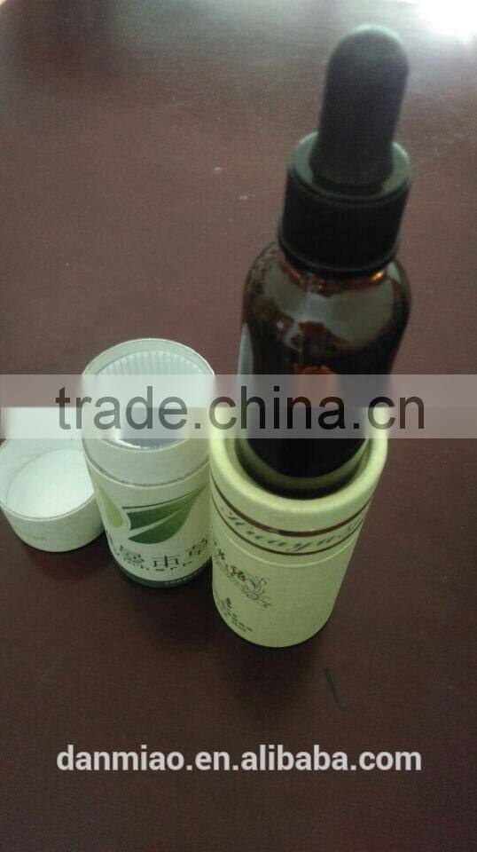 Customized paper tube for essential oil bottle