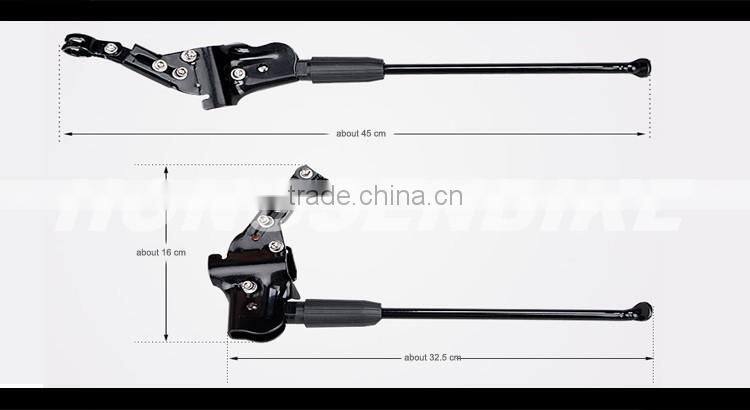 total aluminium lengthen & strengthen Road bicycle bike kickstand single support rack
