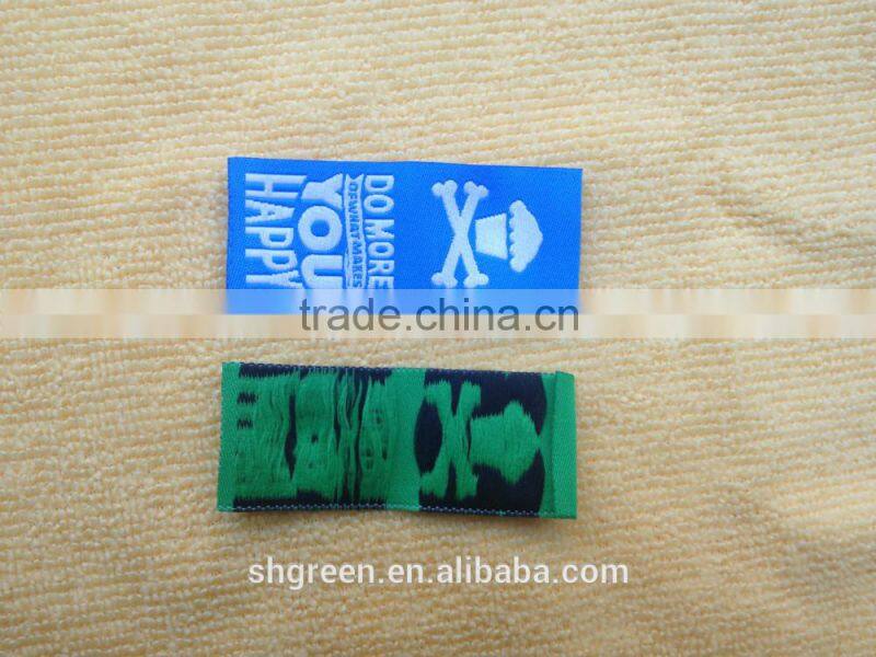 special design woven/weaving cloth label for textile