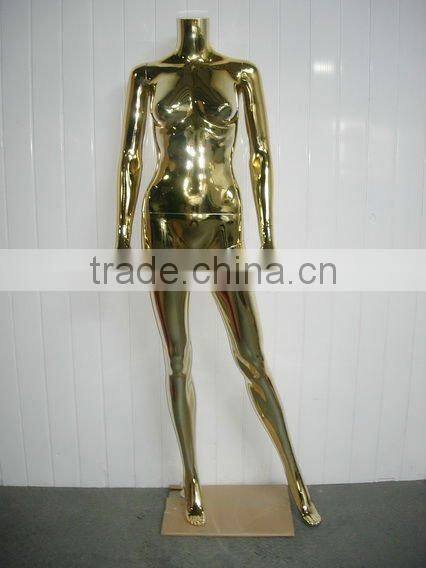 Abstract Chrome Female Mannequin