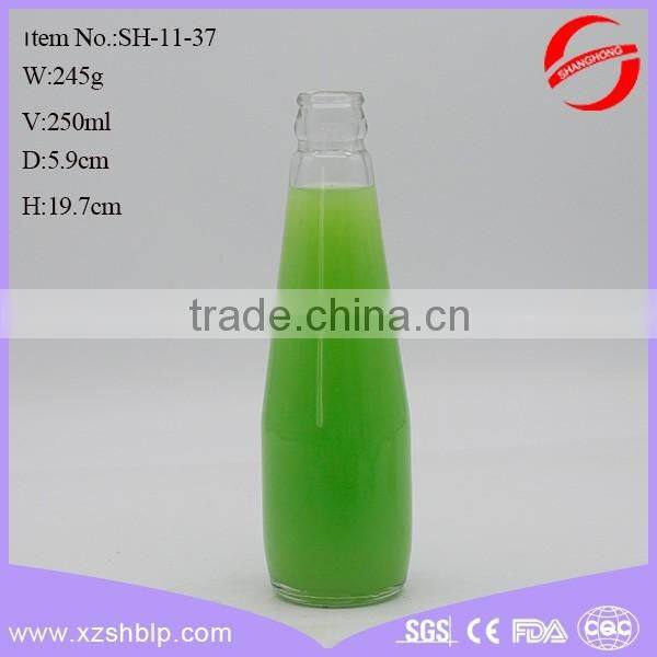 Best price clear fruit juice glass bottle wholesale