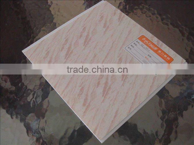 Own factory 25cm width pvc panel