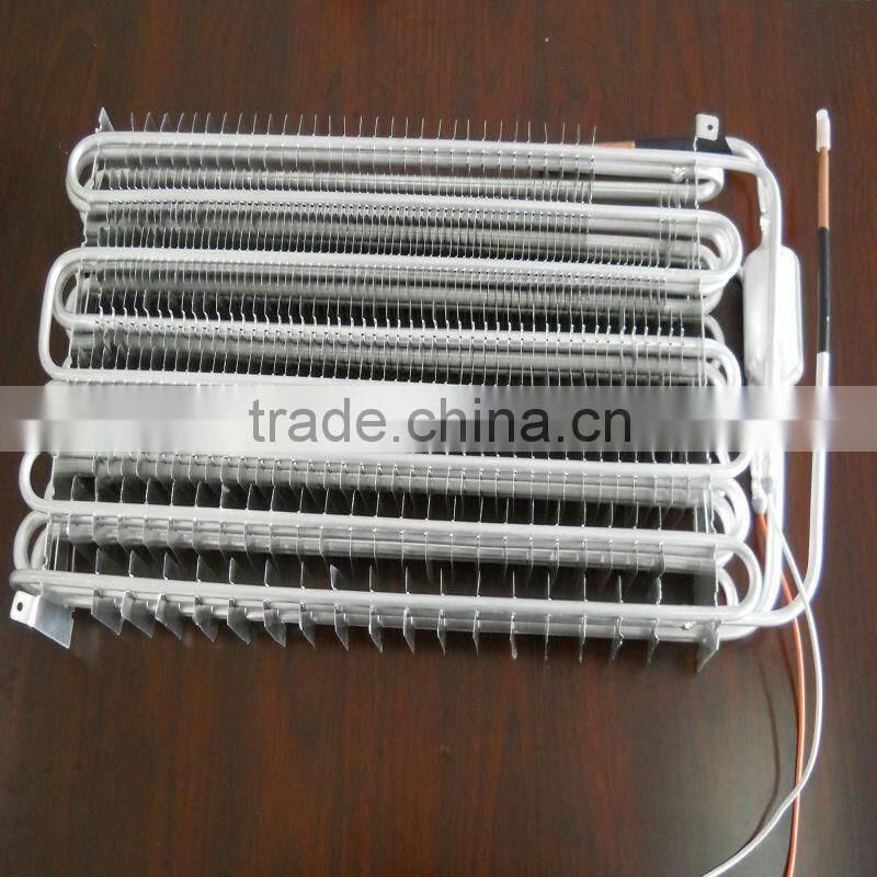 Chest Freezer Aluminum Tube Fin Evaporator