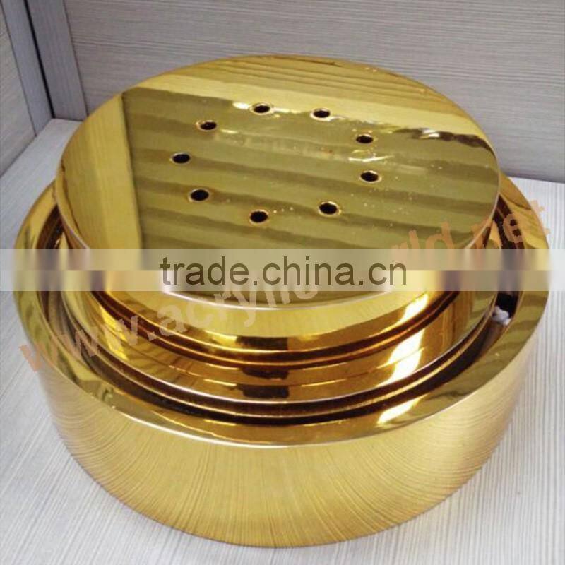 acrylic single wine bottle display with led illuminated