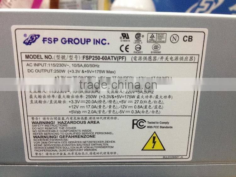 High quality&good price FSP250-60ATV(PF) 250W Power Supply Tested ok