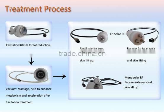 vacuum cavitation rf machine / rf cavitation / ultrasonic cavitation