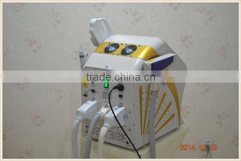 4 in 1 SHR IPL RF Elight ND Yag Laser for Hair and Tattoo Removal